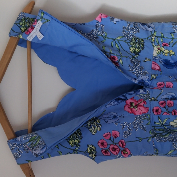 RSVP by Talbots Women's Size 2P Floral Print Sleeveless Lined Dress w/Pockets - Picture 9 of 13